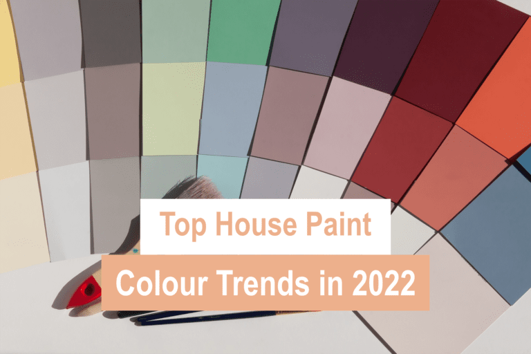 Top House Paint Colour Trends in 2022
